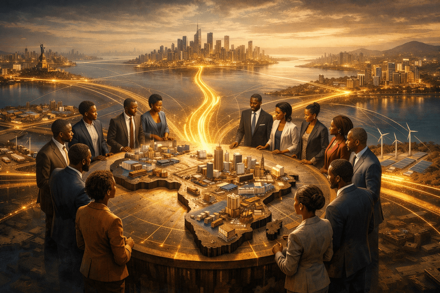 20251226 2233 unified african economic network simple compose 01kdexvjkeexjaxswykm59q06b